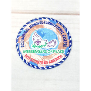 Boy Scouts Messengers of Peace 2013 Jamboree Patch NEW